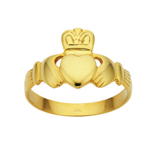 Womens other clad 9 carat yellow gold yellow gold ring