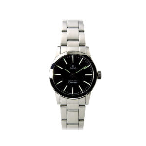 Ladies Oceaneers Black face Mineral Glass quartz analogue watch