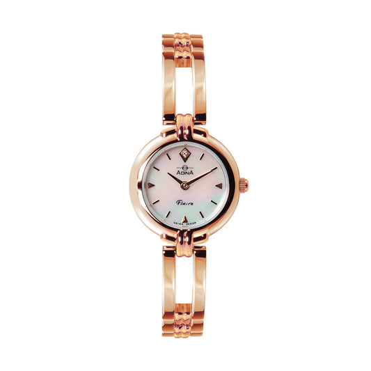 LDS Flaire Rose White Dial crafted from Mother of Pearl with Sapphire Crystal Glass