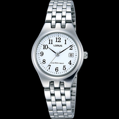 Ladies Stainless Steel 50M Water Resistant Watch
