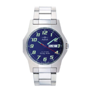 Men wrk quartz bracelet sterling silver 100m 2 watch-himsp watch