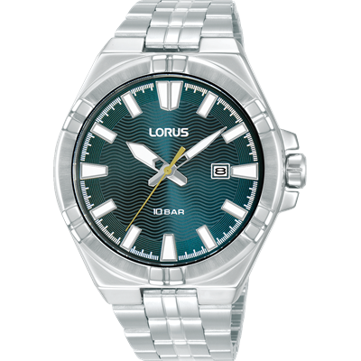 Gents Sports Stainless Steel 100M Watch