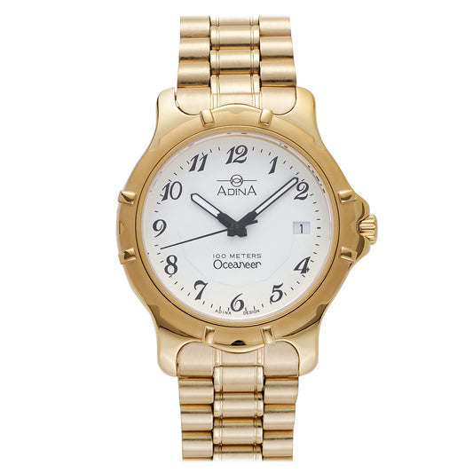 Gts 100M Oceaneer Gold/Plated White Full/Fig Bracelet