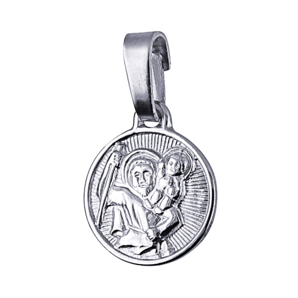 Sterling Silver St Christopher Pendant