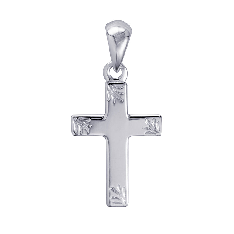 Fancy Sterling Silver Cross