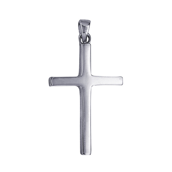 Sterling Silver Plain Cross