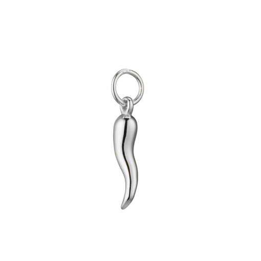 Sterling Silver Cornicello Little Horn Pendant