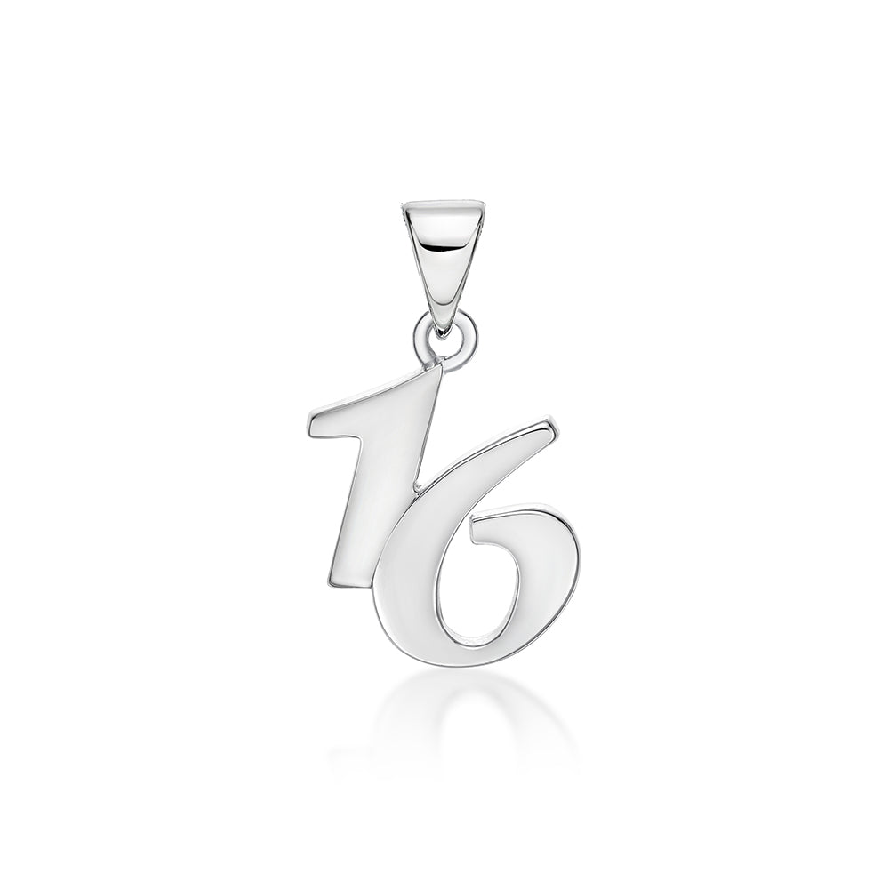 Sterling Silver 16 Pendant