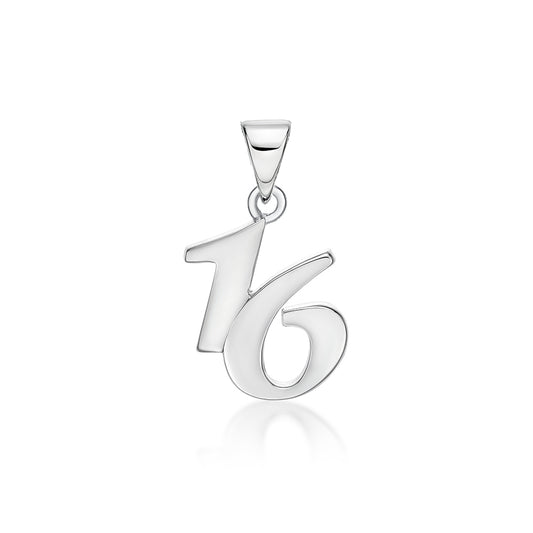Sterling Silver 16 Pendant