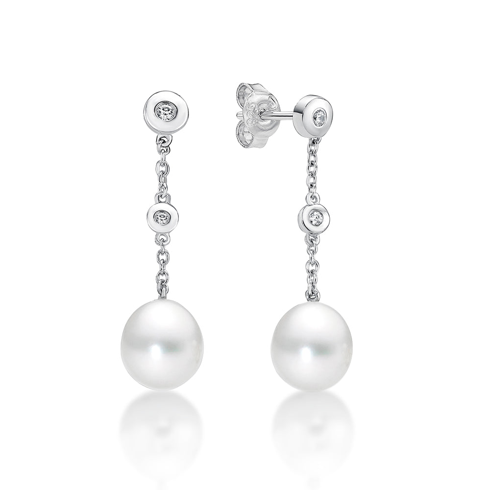 Fresh Water Dangle Earrings