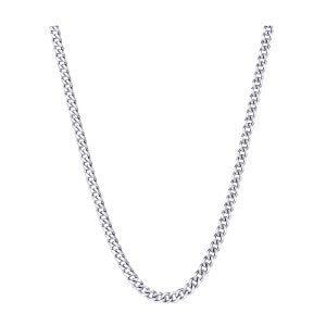 Ss Bev Diamond Cut Curb Chain