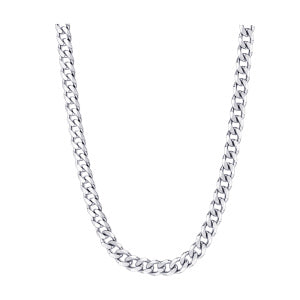 Sterling Silver Bev Diamond Cut Curb Chain