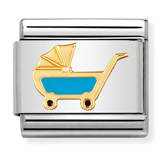 Mlassic Daily Life St/Steel Enamel And 18Ct Gold