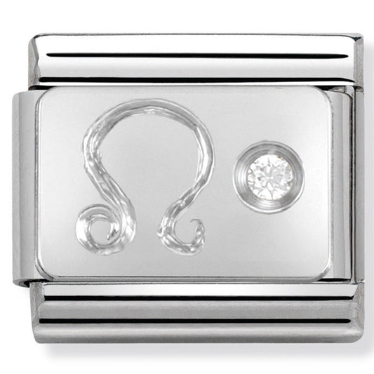 Nom-330302 03 Comp Classic Zodiac St/Steel, Cz & Silver 925 (Gemini)