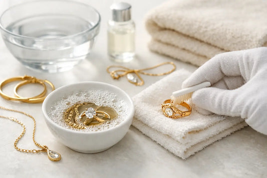 How to Clean Gold Jewellery Safely