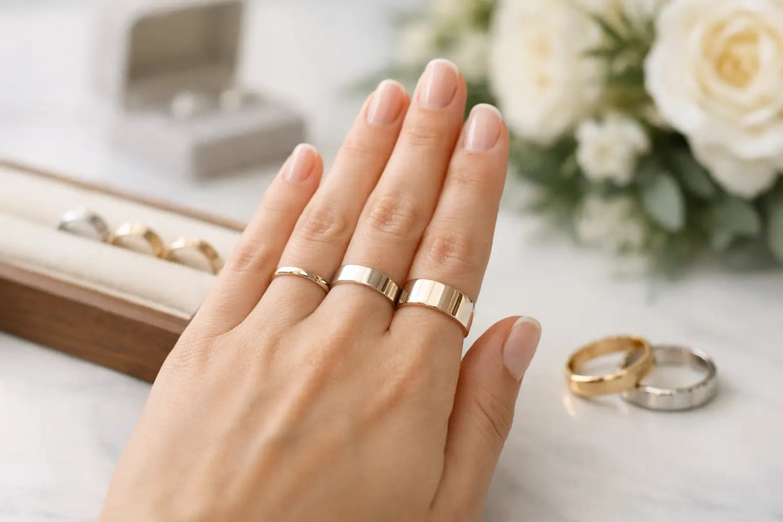 How to Choose Wedding Ring Width for Your Hand