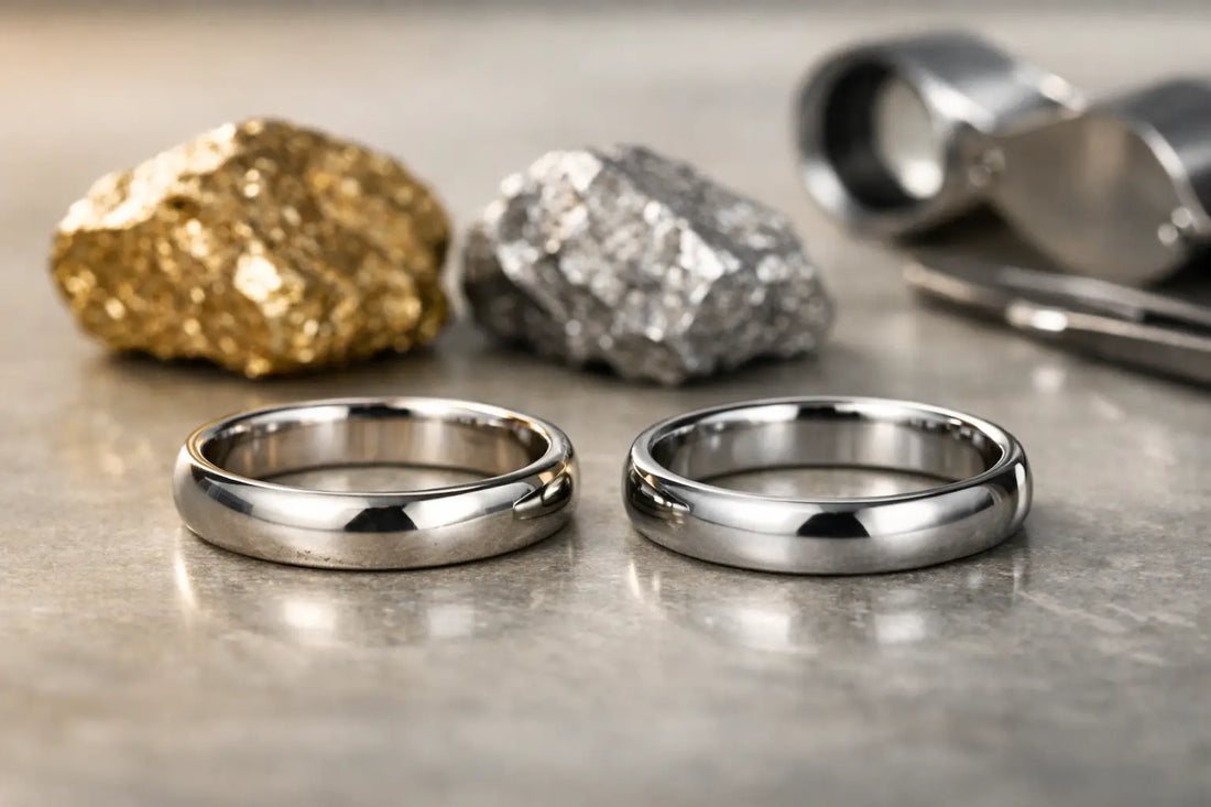 White Gold vs Platinum Durability
