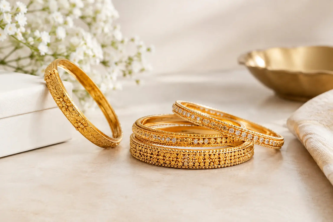 Women's Gold Bangles for Every Meaningful Moment