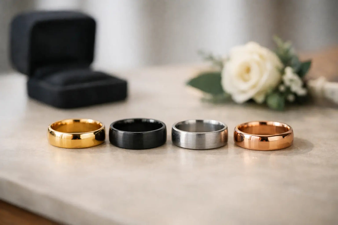 Guide to Men’s Wedding Ring Metals