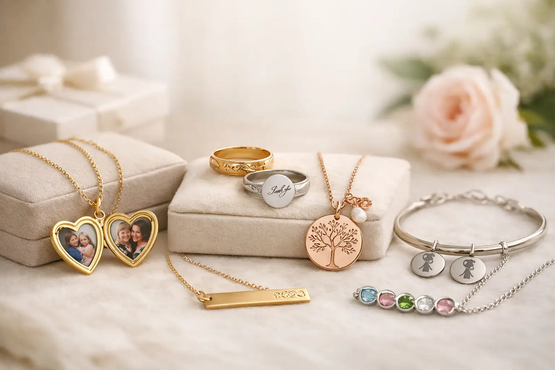 12 Best Personalised Jewellery Gift Ideas
