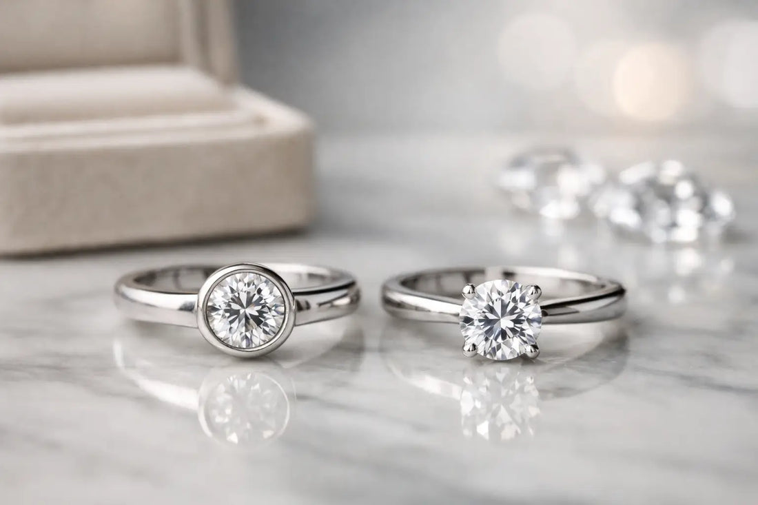 Bezel vs Prong Engagement Ring Guide