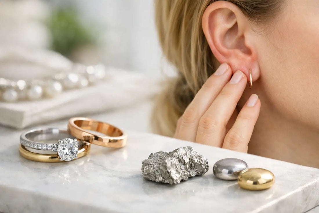 A Guide to Jewellery Metal Allergies and Safe Metals