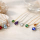 12 Birthstone Necklace Ideas to Gift or Keep