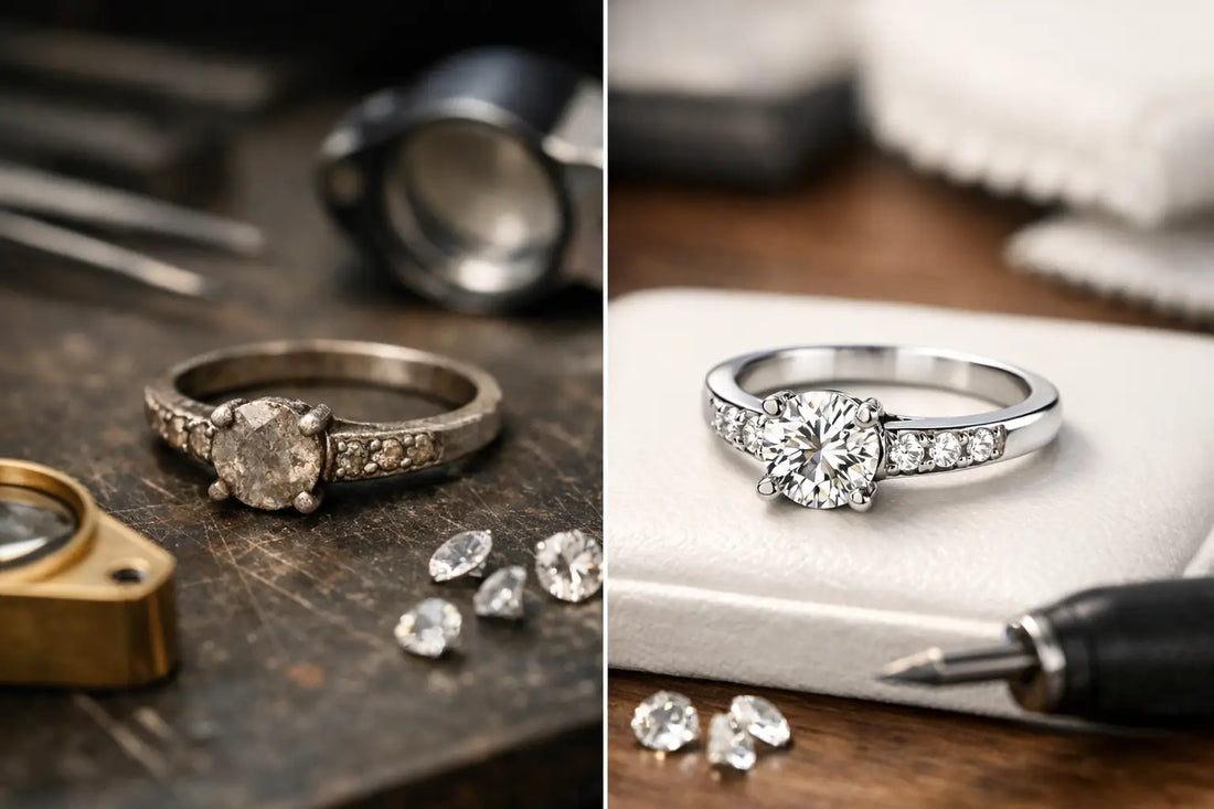 Jewellery Restoration Before After Example Guide