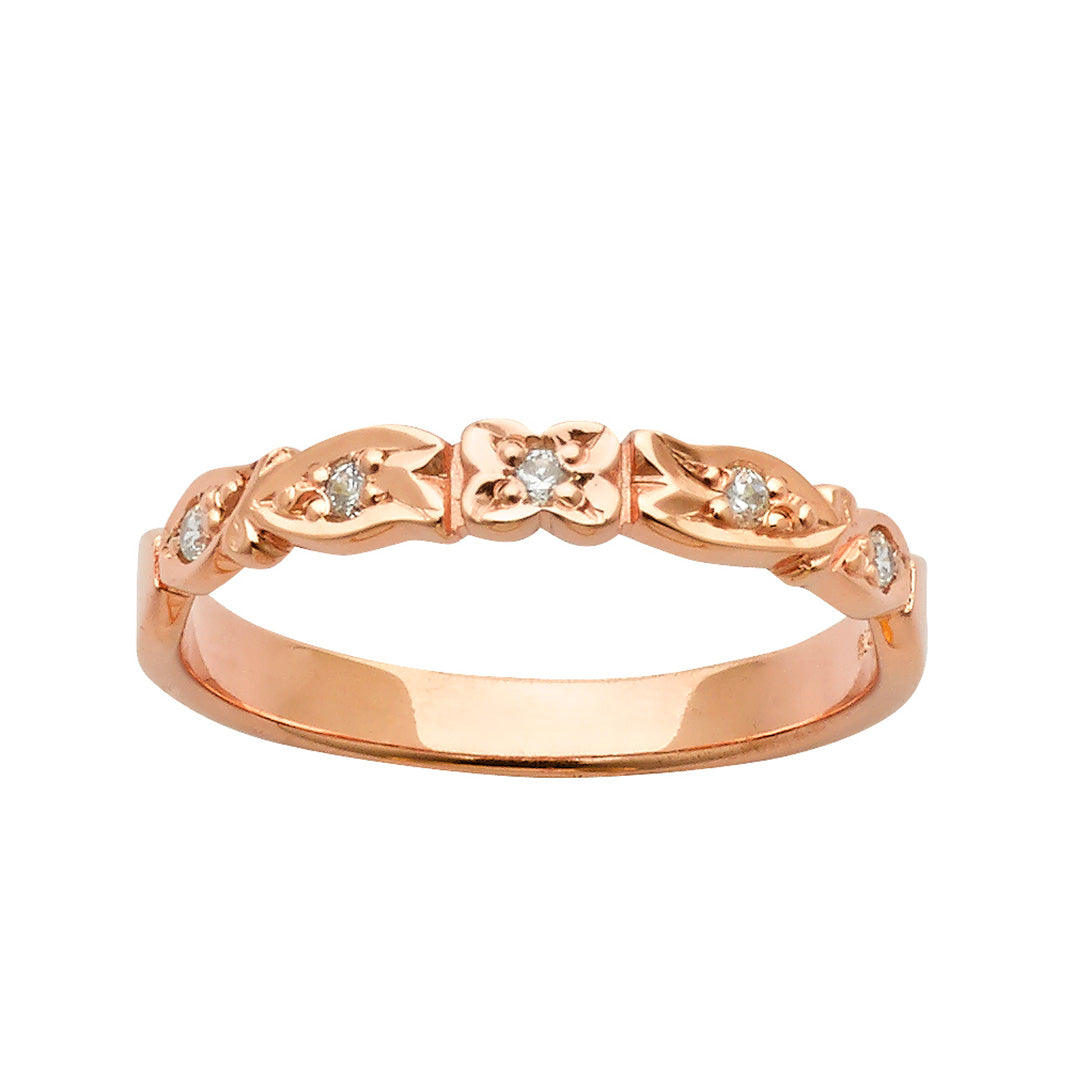 Womens band bnd 9 carat rose gold rsg jwl-ringgold rings ring