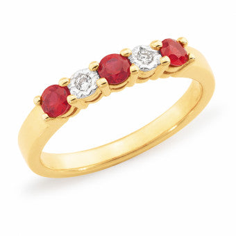 Womens dress dress sa, diamond 9 carat yellow gold yellow gold polished ring