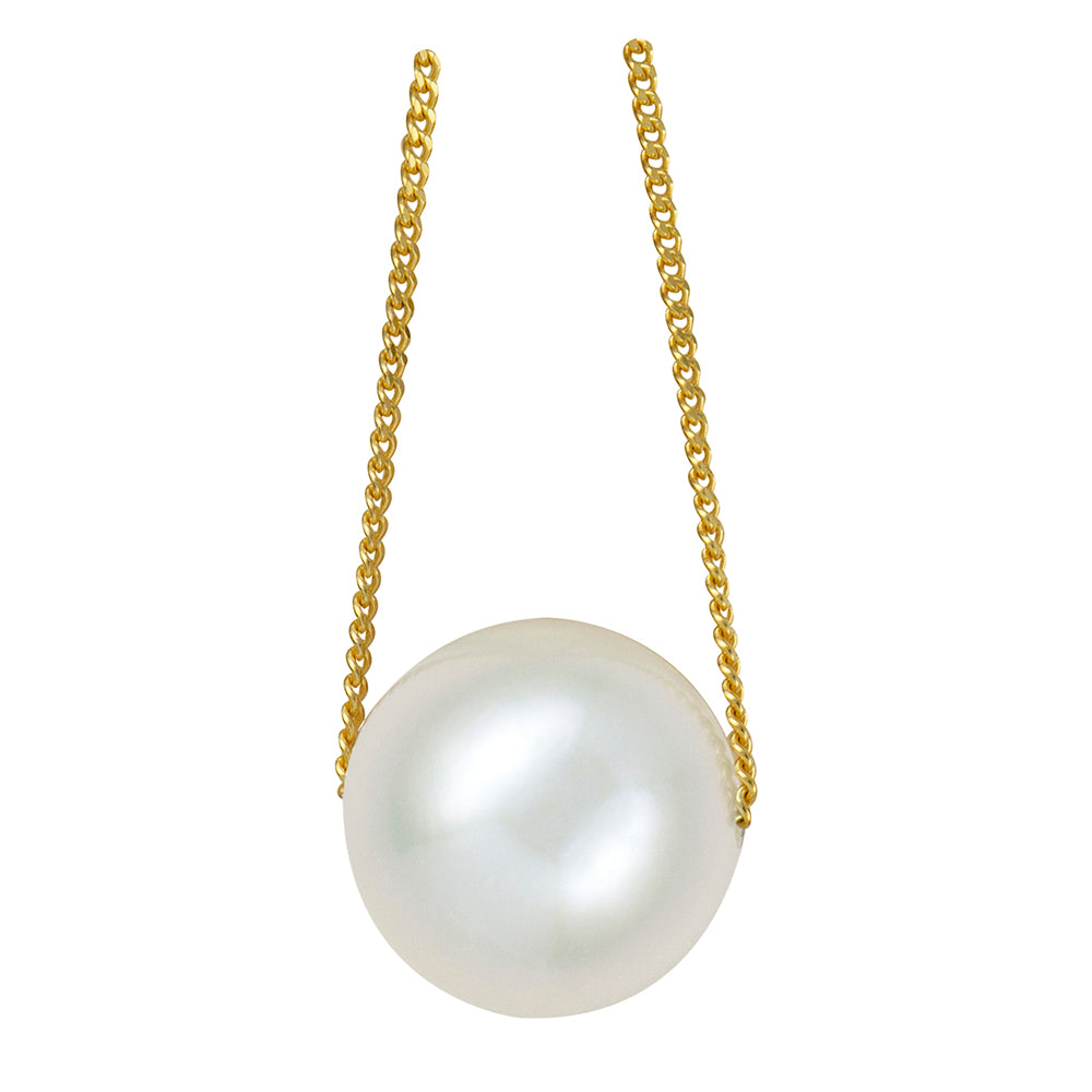 9Ct Yellow Gold FreshWater Cult Pearl Necklet