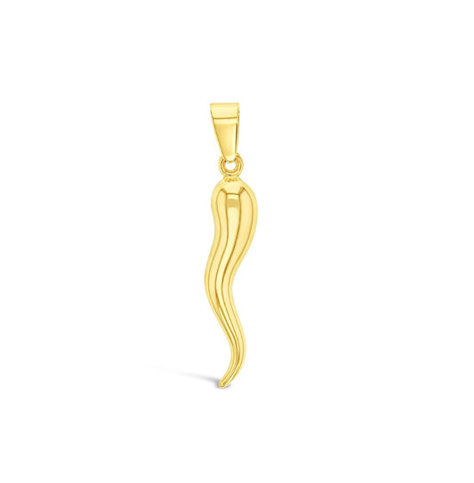 9Ct Yellow Gold Horn Of Plenty Pendant