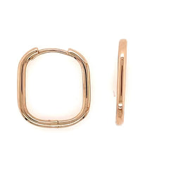 9Ct Rose Gold huggies