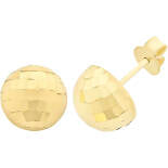 9Ct Gold Silver Filled Earrings