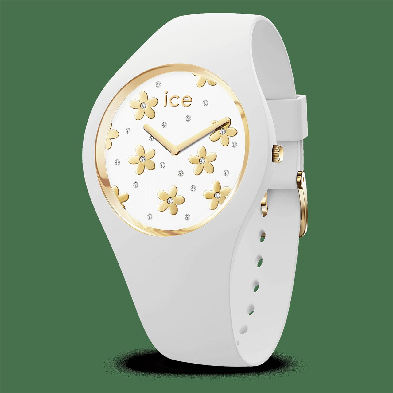 Ice Flower Precious White Watch Small