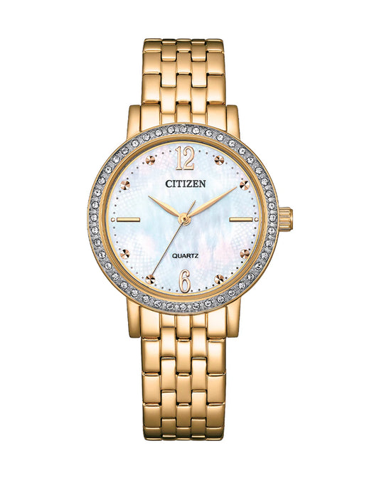 Citizen Ladies Quartz Brlt Ssrg Wr50