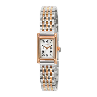 Stailess Steel Jag Ladies 2 Tone Watch Water Resistant