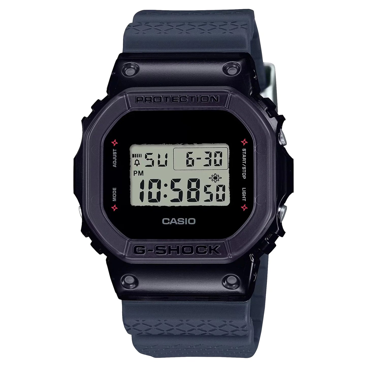 NLA G-Shock Dig Ninja 200M WR Black Resin Band