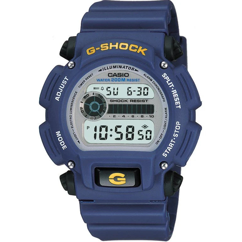 G-Shock Basic R Timer Multi Alarms, Navy Resin Band