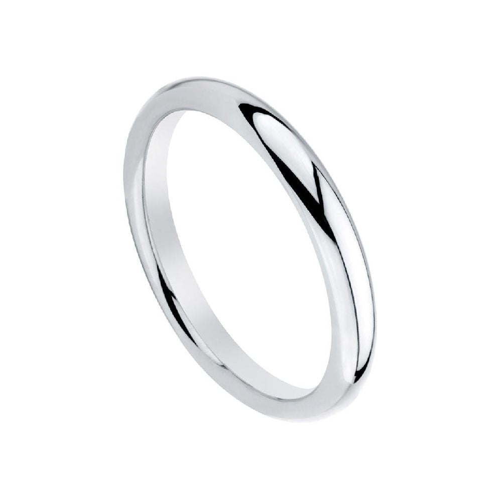 Sterling Silver Plain Band