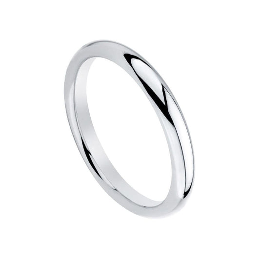 Sterling Silver Plain Band