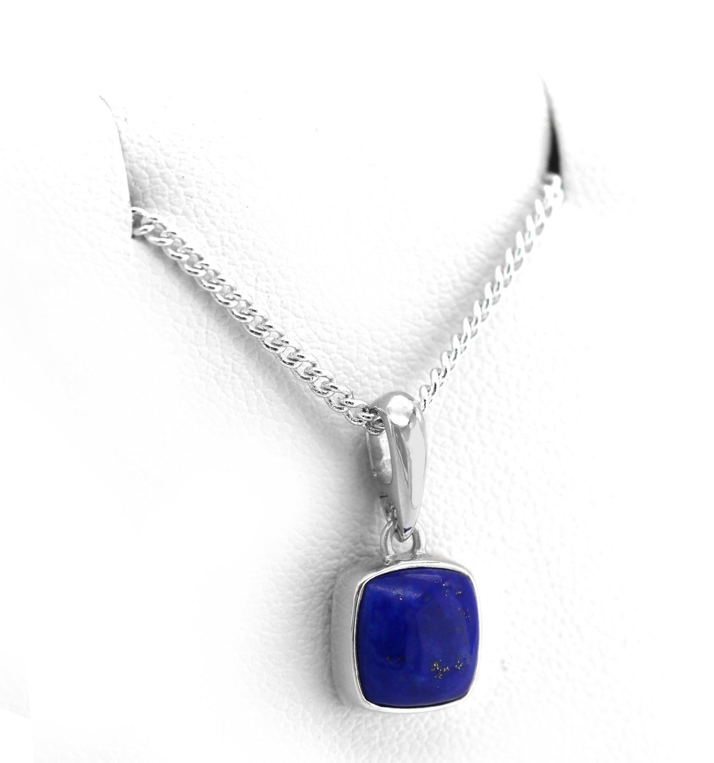 STERLING SILVER AND LAPIS LAZULI PENDNAT