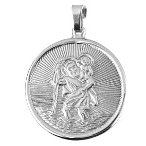 FINE STERLING SILVER ST CHRISTOPHER