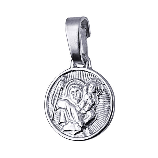 Sterling Silver St Christopher Pendant