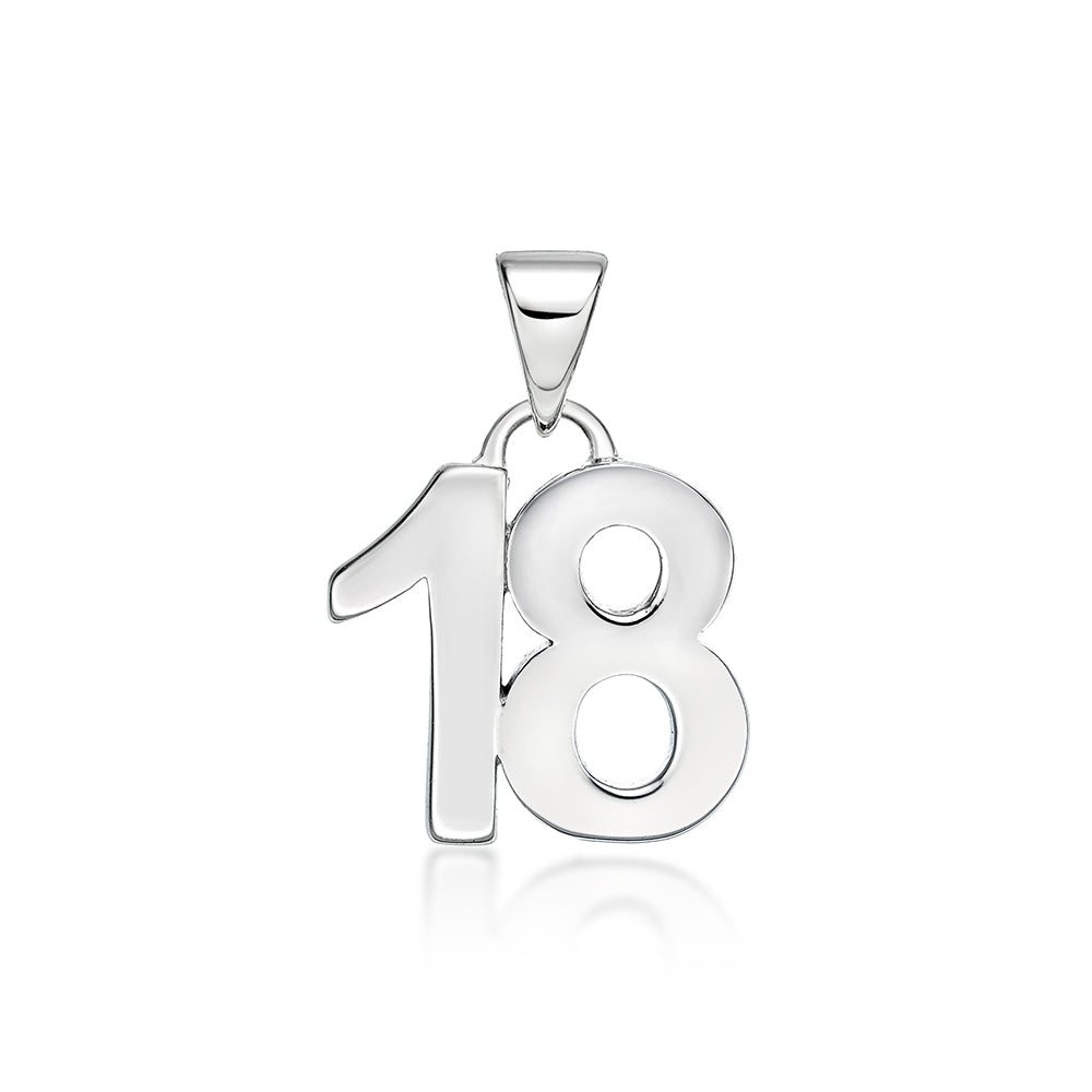 Sterling Silver 18 Pendant