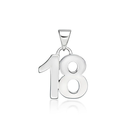 Sterling Silver 18 Pendant