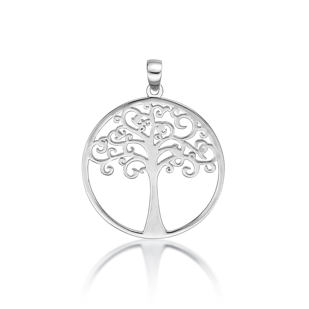 Sterling Silver Tree Of Life Pendant