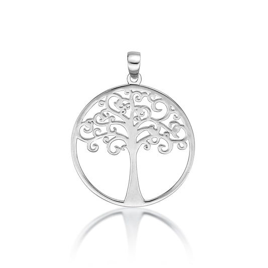 Sterling Silver Tree Of Life Pendant