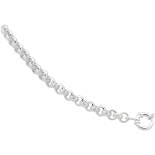 Ladies Sterling Silver Belcher Bracelet