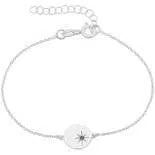 Sterling Silver Black Diamond Bracelet